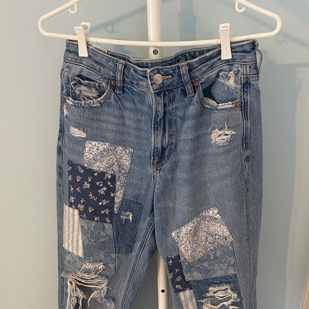 AE Patchwork Jeans